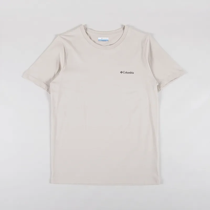 Columbia Rapid Ridge Back Graphic T Shirt II Dark Stone Framed Landscape-1