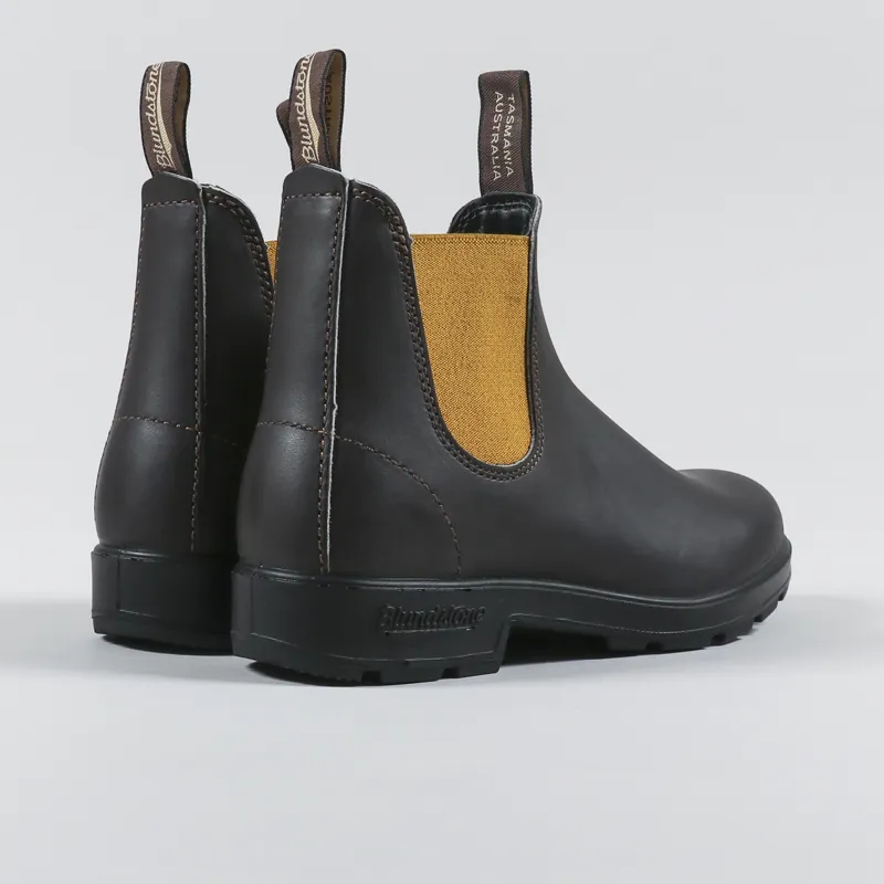 Blundstone Womens 1919 Chelsea Boots Brown Mustard-3