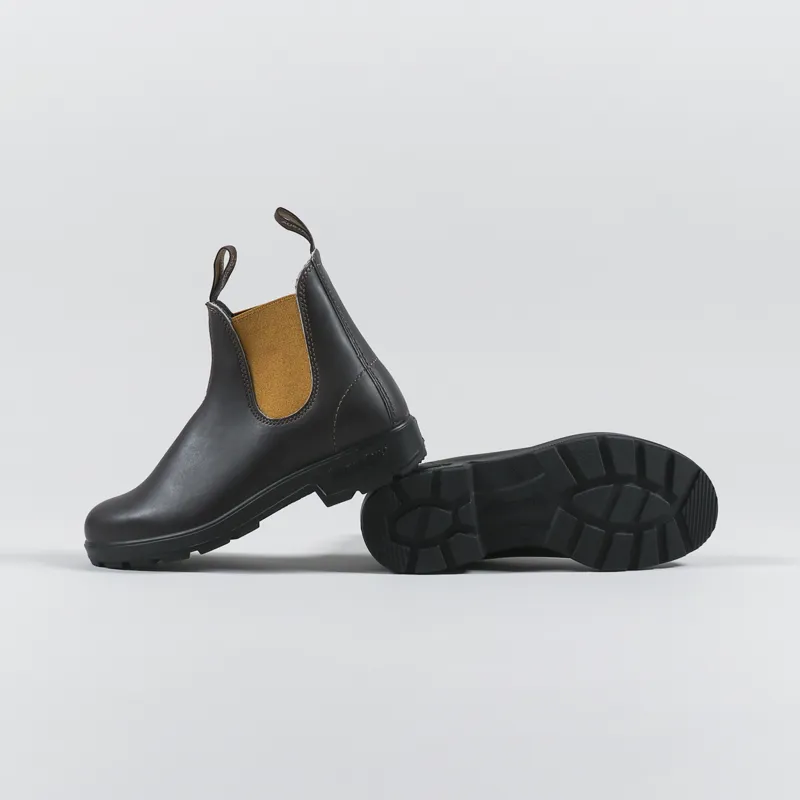 Blundstone Womens 1919 Chelsea Boots Brown Mustard-2