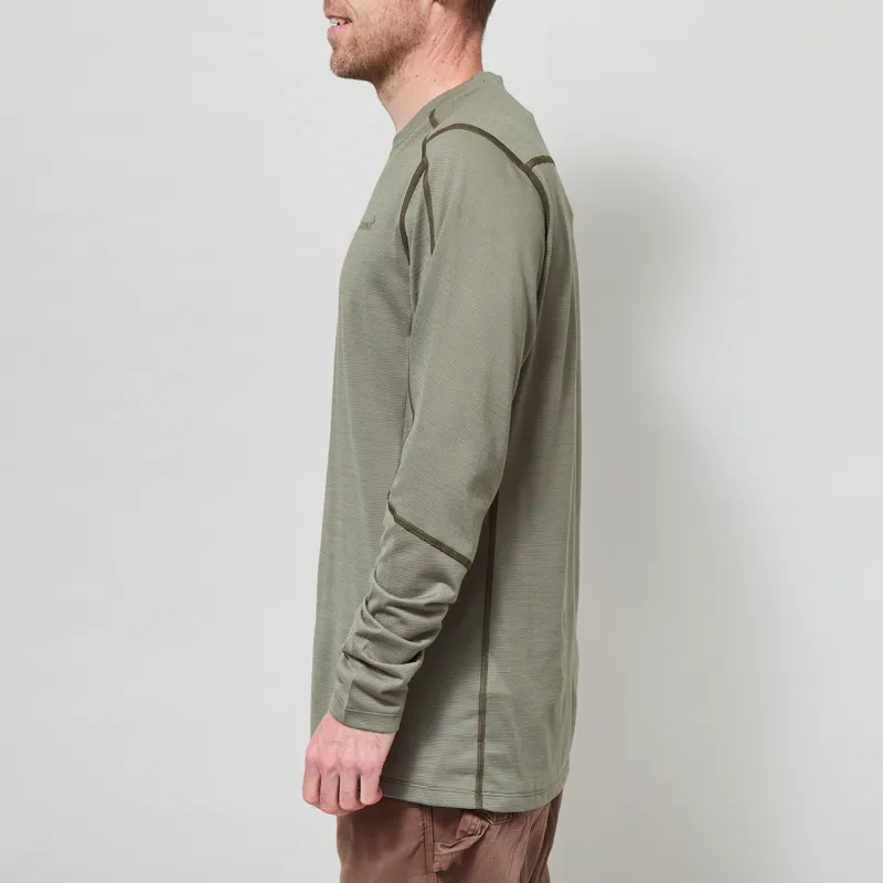 Norrona Falketind EqualiserULL Long Sleeve Deep Lichen Green-2