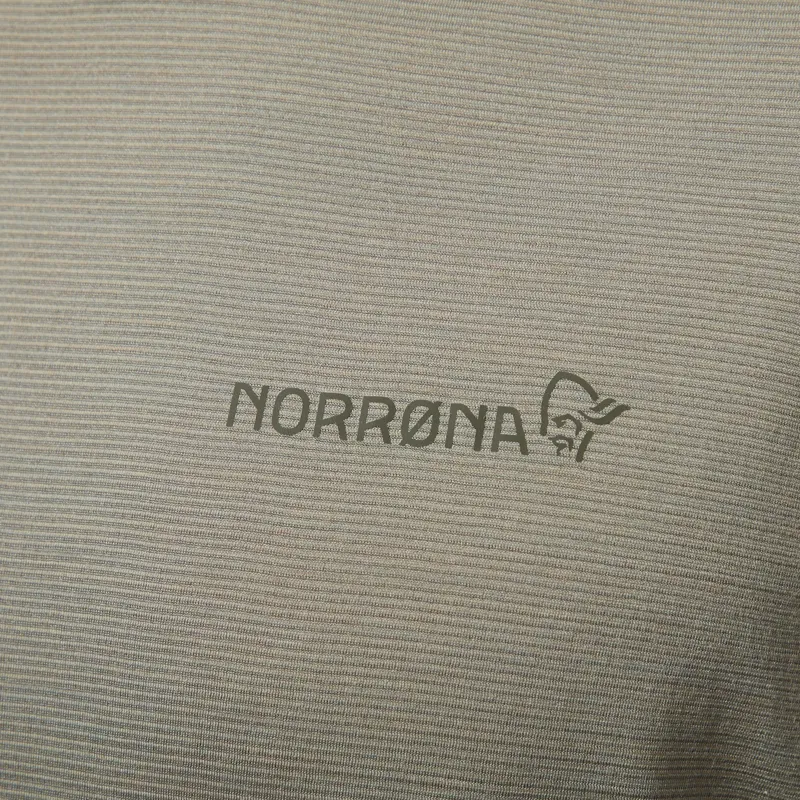 Norrona Falketind EqualiserULL Long Sleeve Deep Lichen Green-5