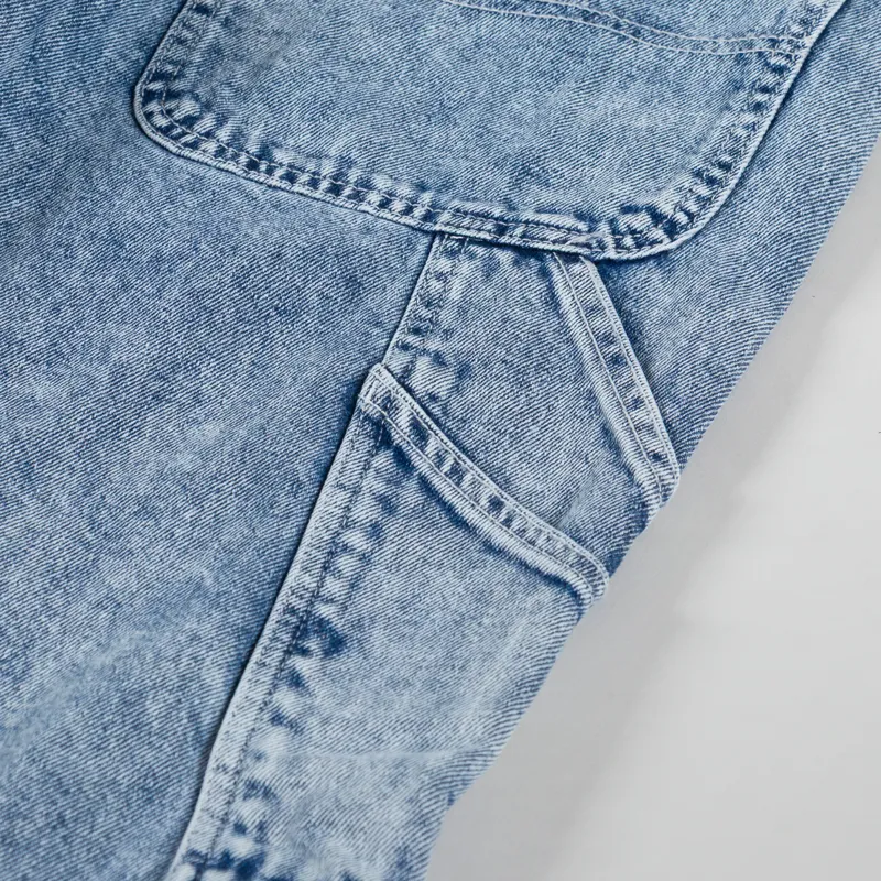 Dickies Garyville Denim Trousers Blue Marble Wash-10