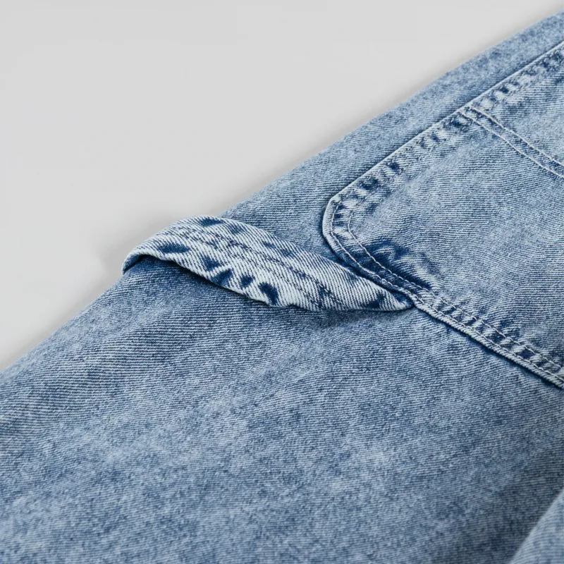 Dickies Garyville Denim Trousers Blue Marble Wash-11