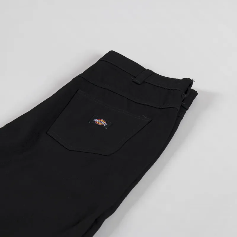 Dickies Houston Denim Trousers Rinsed Black-5