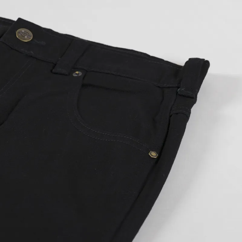 Dickies Houston Denim Trousers Rinsed Black-8