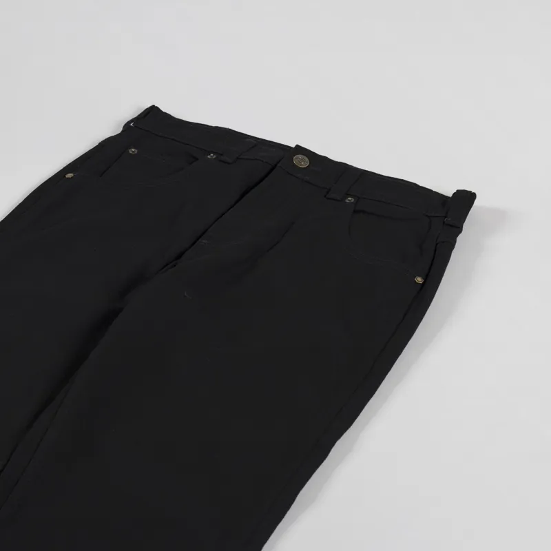 Dickies Houston Denim Trousers Rinsed Black-4