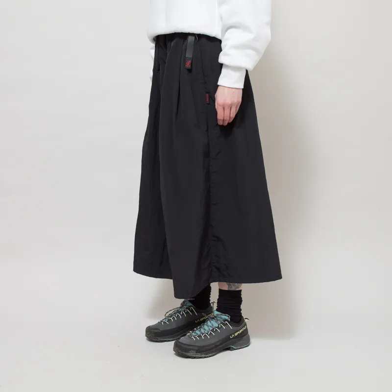 Gramicci Womens Nylon Flare Pant Black-1