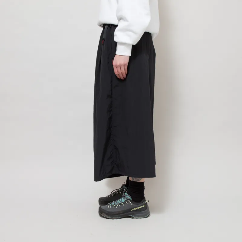 Gramicci Womens Nylon Flare Pant Black-2