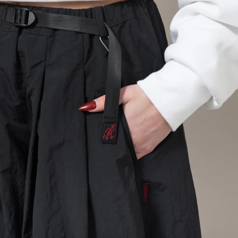 Gramicci Womens Nylon Flare Pant Black-6