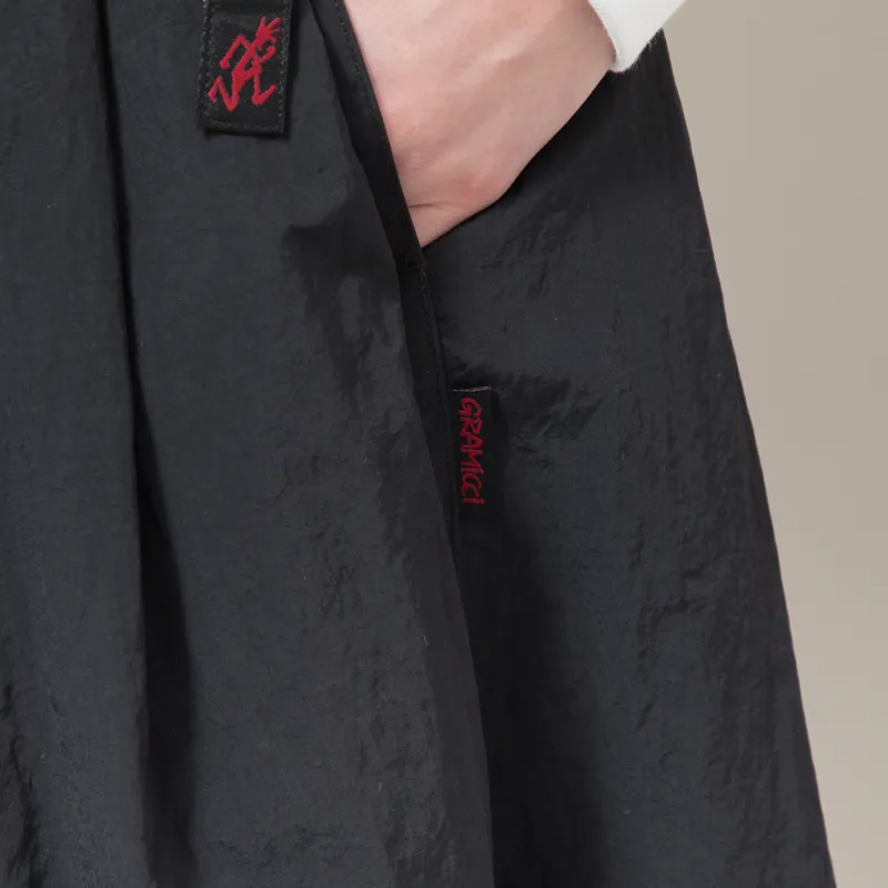 Gramicci Womens Nylon Flare Pant Black-7