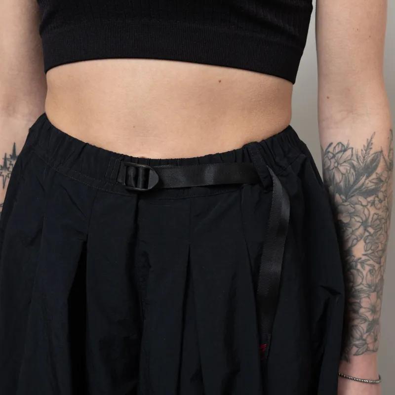 Gramicci Womens Nylon Flare Pant Black-6