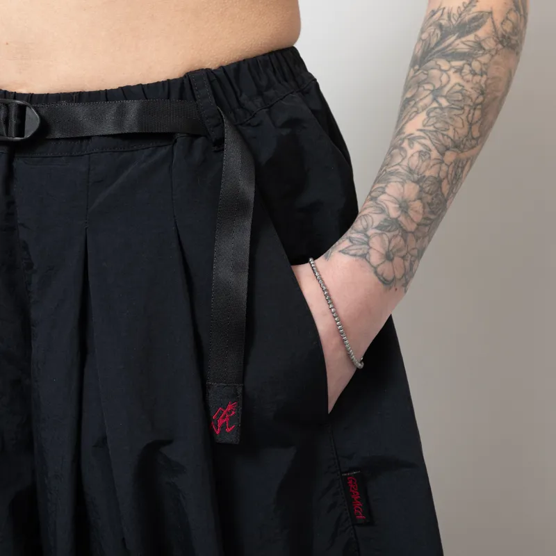 Gramicci Womens Nylon Flare Pant Black-8