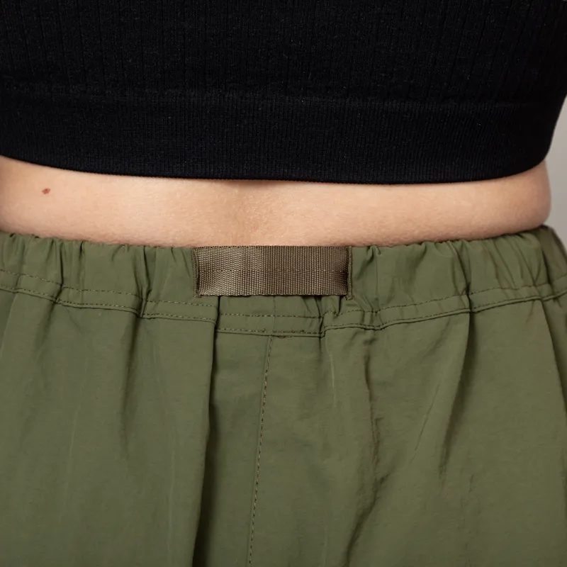 Gramicci Womens Nylon Flare Pant Olive-10
