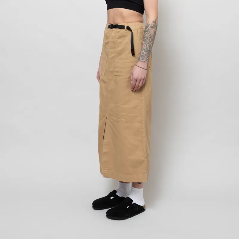 Gramicci Womens Long Baker Skirt Chino-1