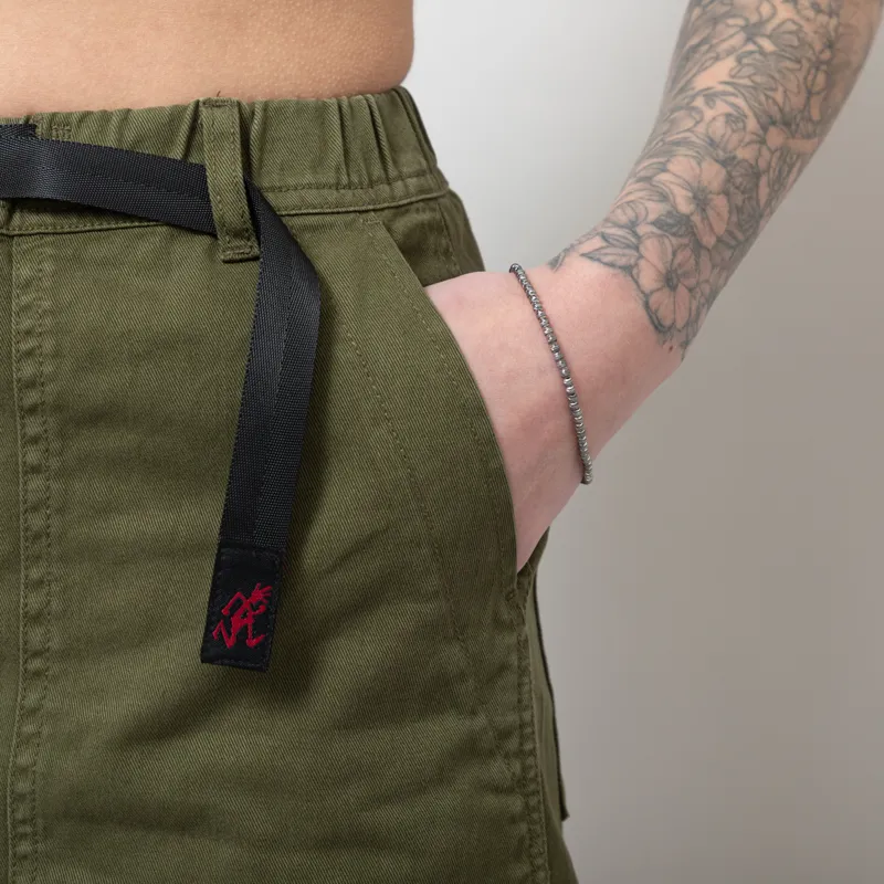 Gramicci Womens Long Baker Skirt Olive-6