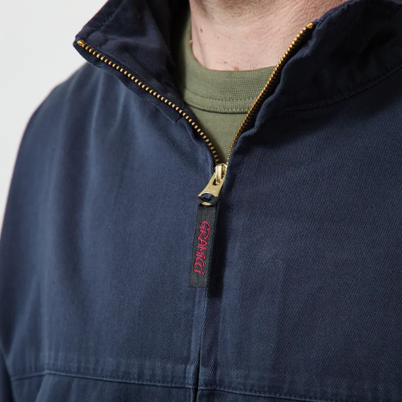 Gramicci Twill-Around Jacket Double Navy-6
