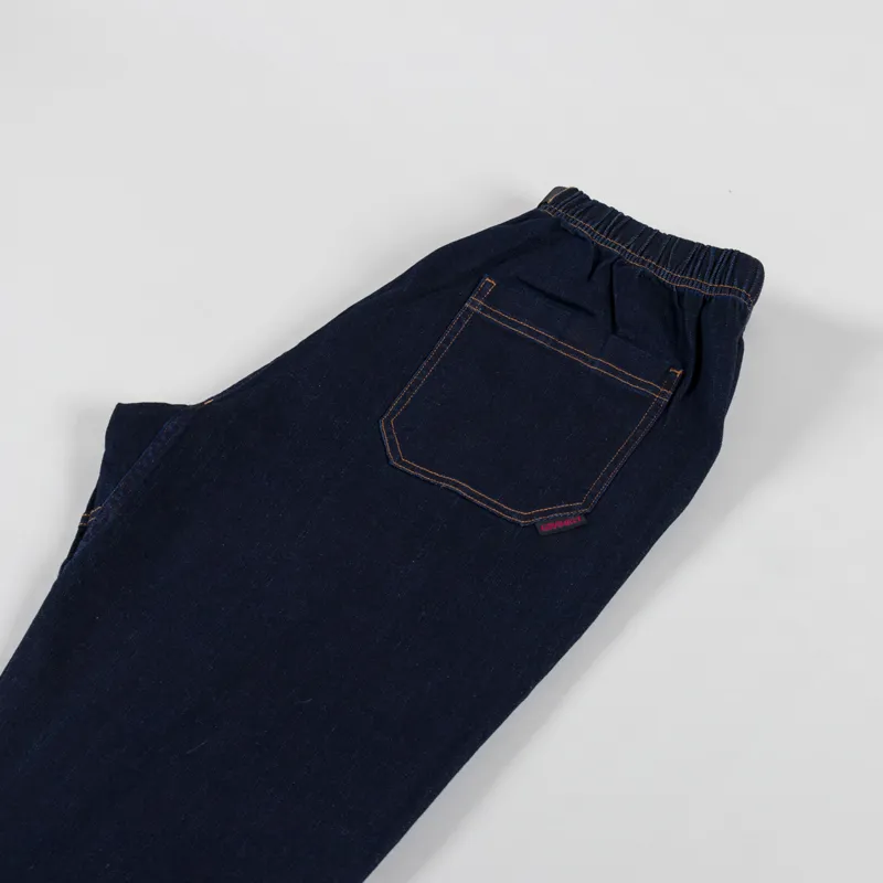 Gramicci Stretch Denim Loose Tapered Ridge Pant One Wash-5