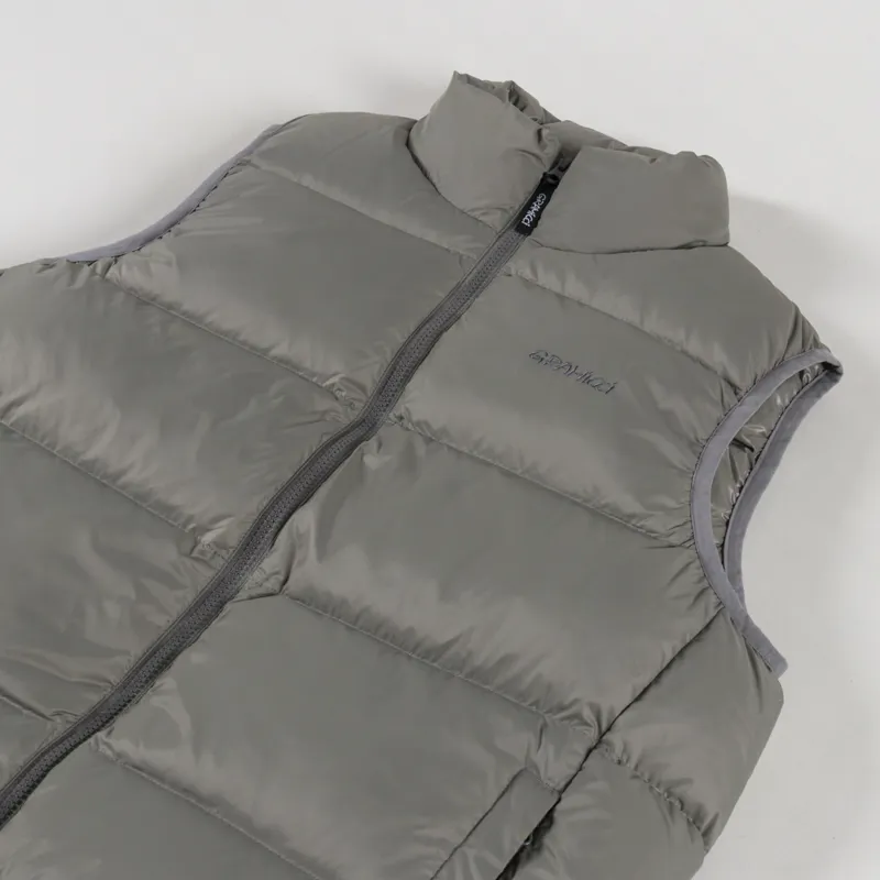 Gramicci Down Puffer Vest Seal Grey-3