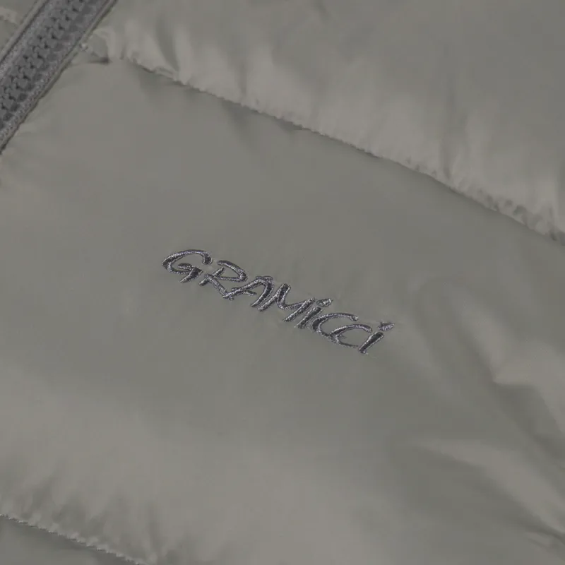 Gramicci Down Puffer Vest Seal Grey-6