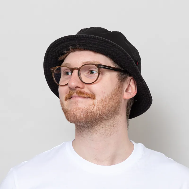 Gramicci Twill Packable Bucket Hat Black