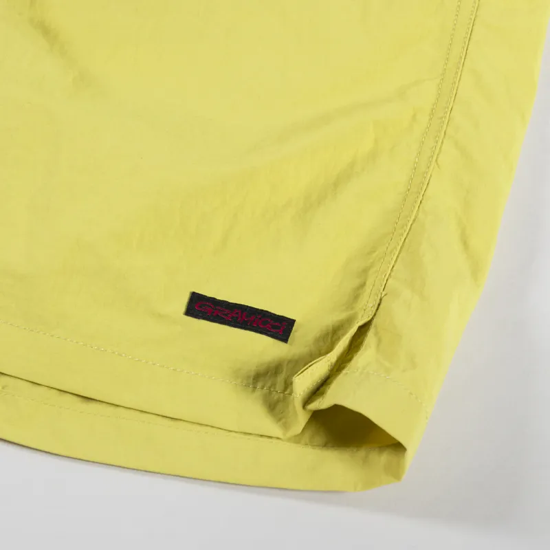 Gramicci Nylon Packable G-Shorts Canary Yellow-7