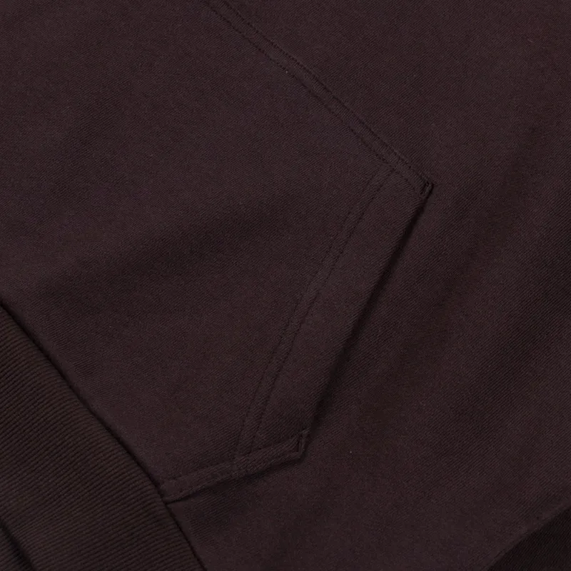 Gramicci Climbers Hand Hooded Sweatshirt Dark Brown-6