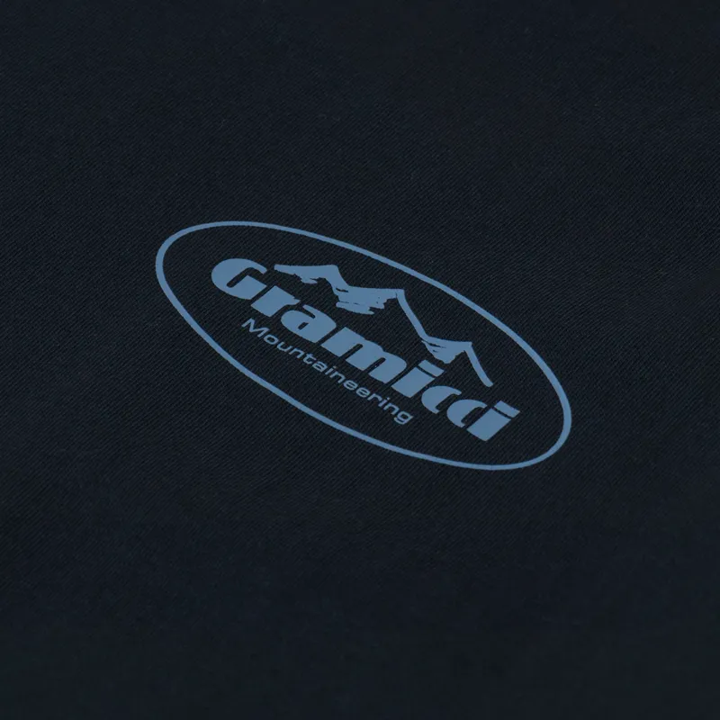 Gramicci Mountaineering T Shirt Vintage Black-5