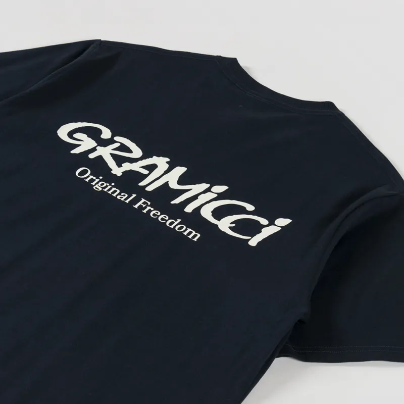 Gramicci Original Freedom T Shirt Vintage Black-2
