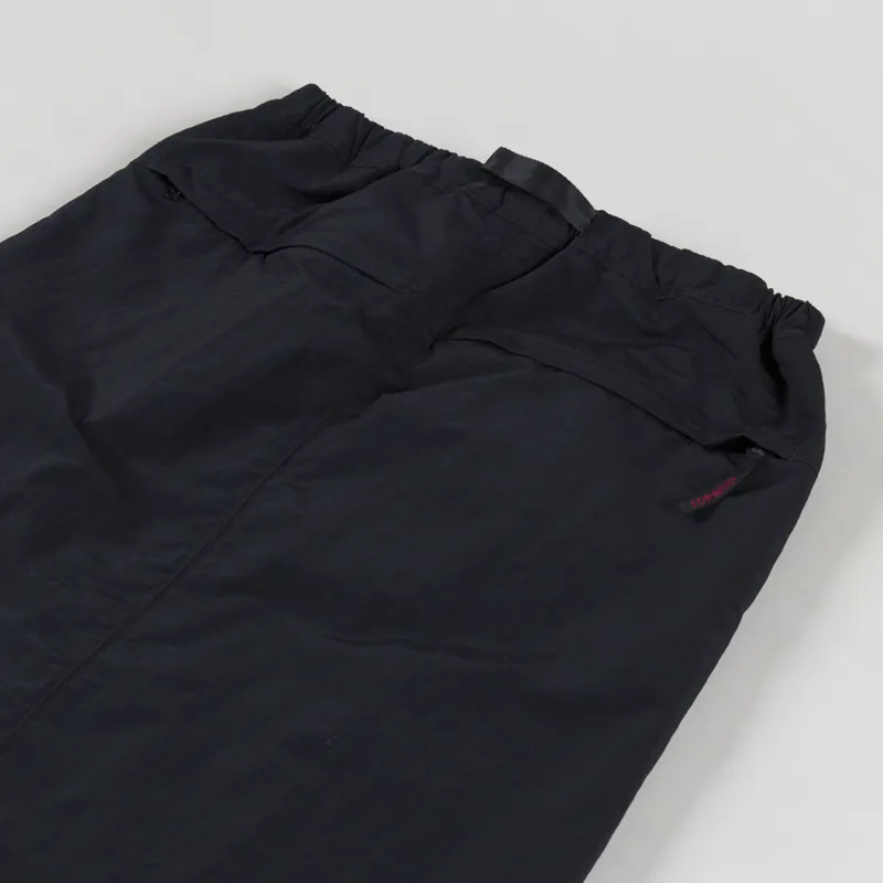 Gramicci Womens Nylon Packable Midi Skirt Black-7