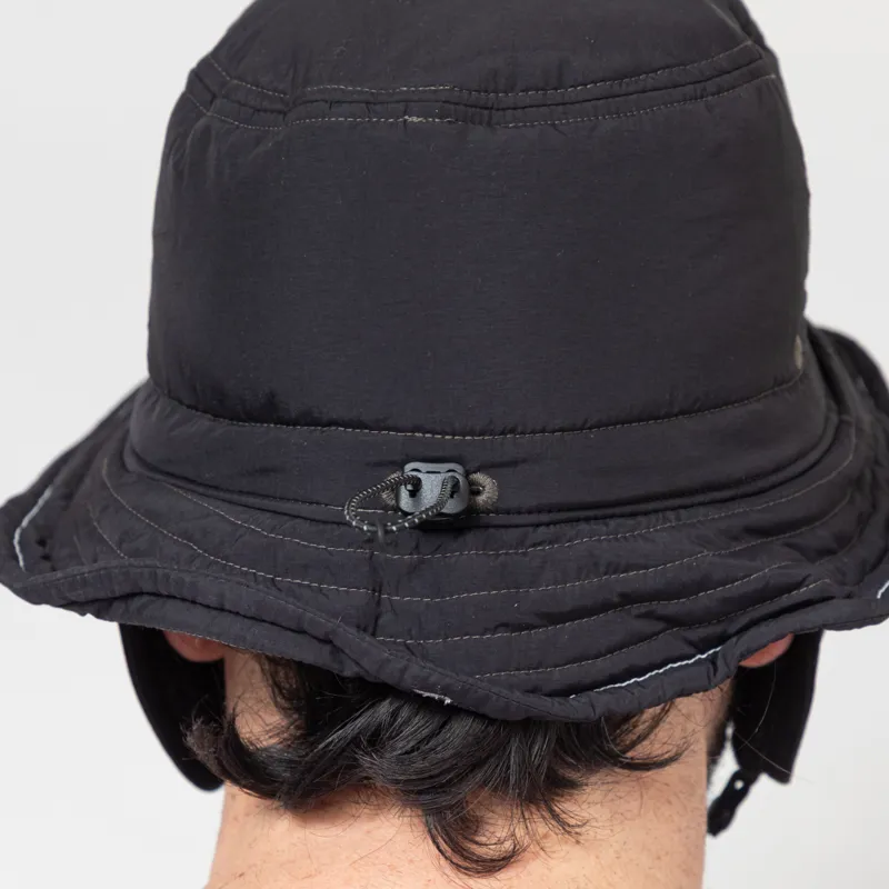 Gramicci x And Wander Padded Hat Black-4