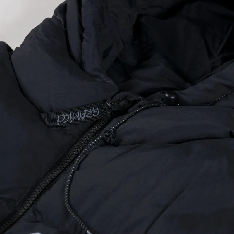 Gramicci x And Wander Down Jacket Black-7