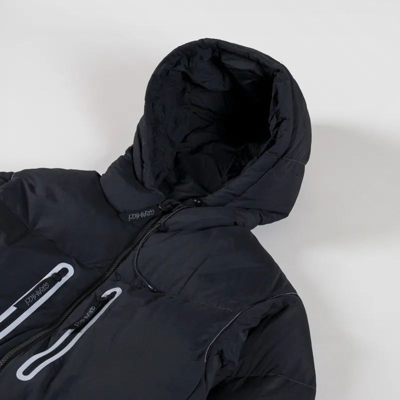 Gramicci x And Wander Down Jacket Black-3