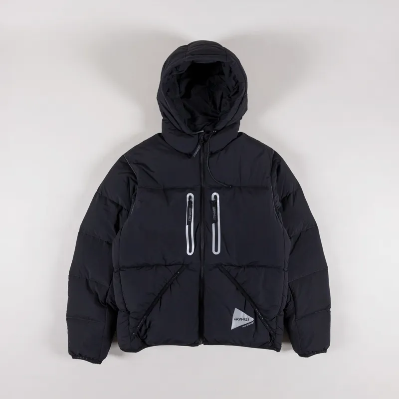 Gramicci x And Wander Down Jacket Black