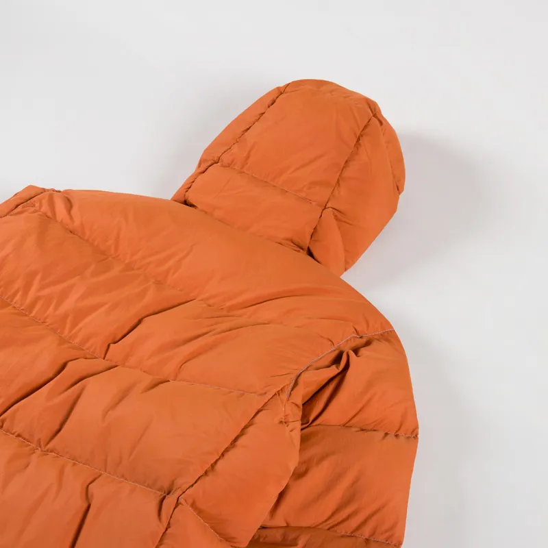 Gramicci x And Wander Down Jacket Orange-5