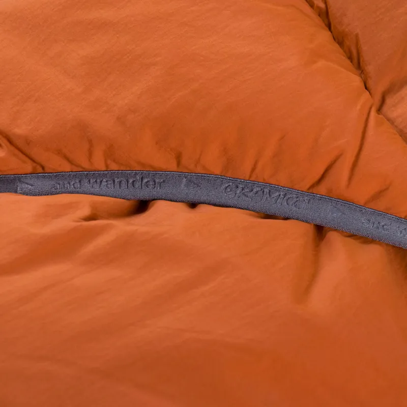 Gramicci x And Wander Down Jacket Orange-11