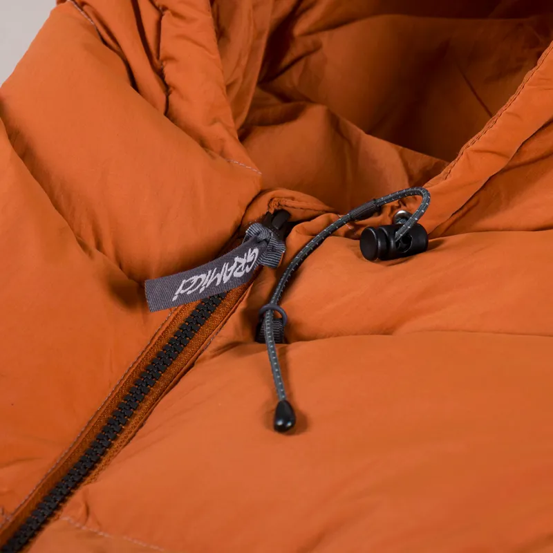 Gramicci x And Wander Down Jacket Orange-6