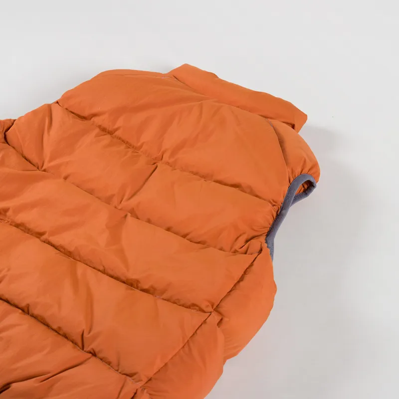Gramicci x And Wander Down Vest Orange-5