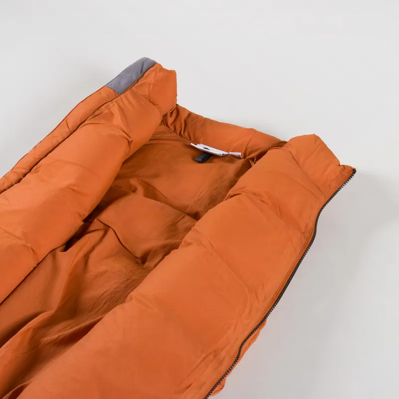 Gramicci x And Wander Down Vest Orange-4
