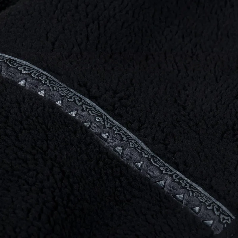 Gramicci x And Wander JQ Tape Fleece Jacket Black-7