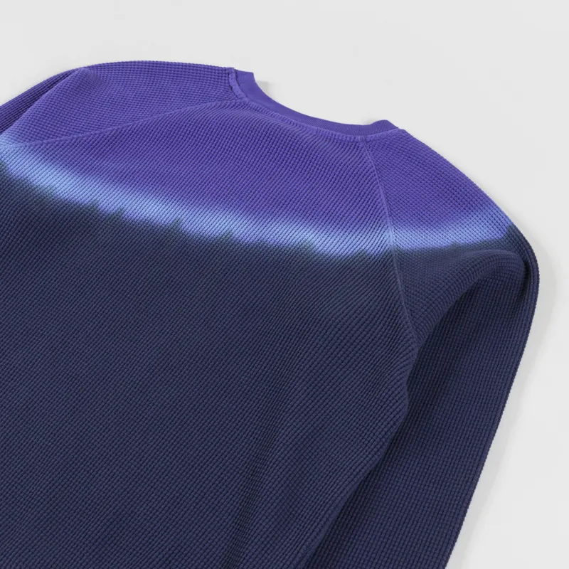 Gramicci Waffle Crew Gradient Dye-3