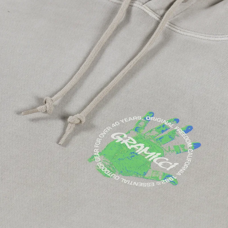 Gramicci Climbers Hand Hooded Sweatshirt Pigment Oat-5