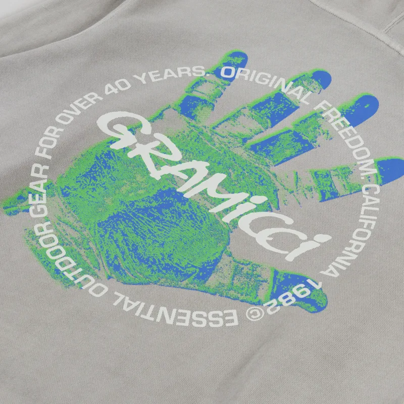 Gramicci Climbers Hand Hooded Sweatshirt Pigment Oat-4