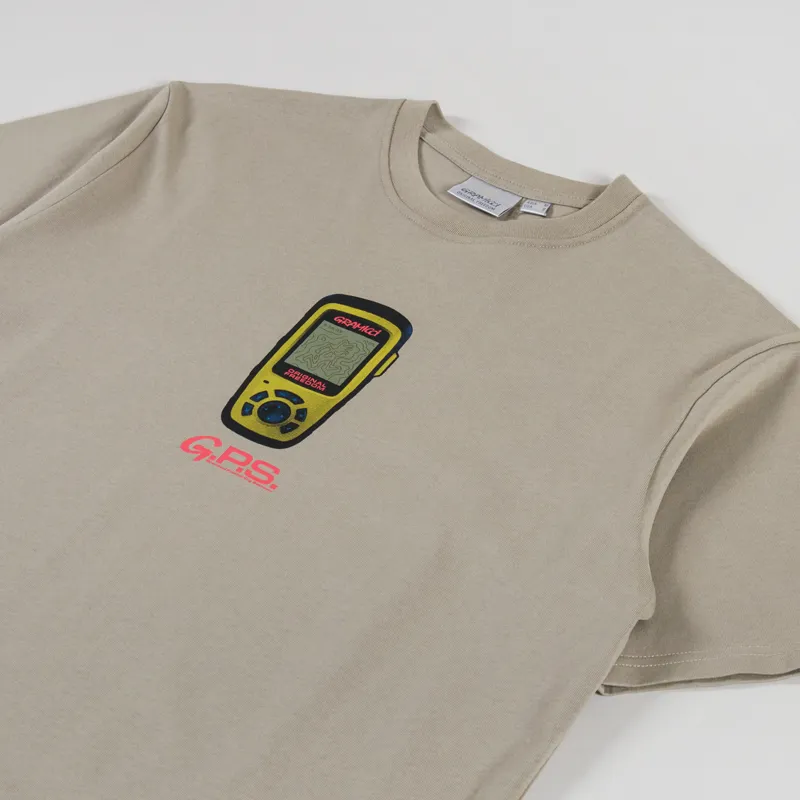 Gramicci GPS T Shirt Smoky Sand-1
