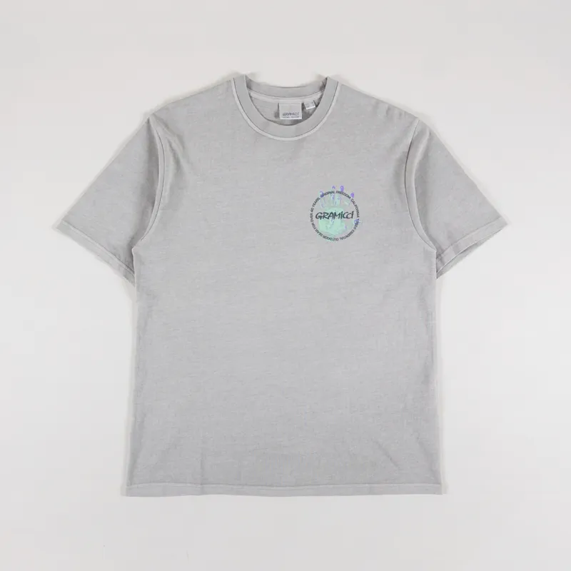 Gramicci Climbers Hand T Shirt Pigment Slate-1