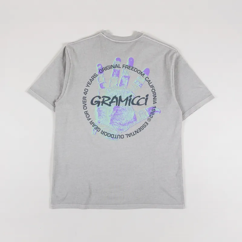 Gramicci Climbers Hand T Shirt Pigment Slate