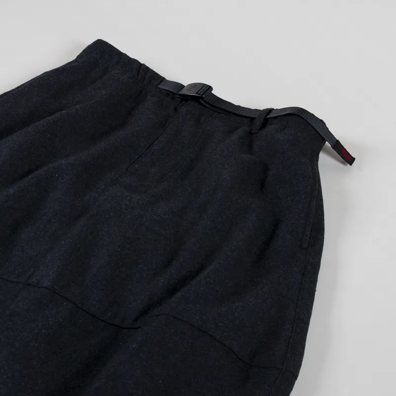 Gramicci Womens Wool Paneled Skirt Charcoal-2