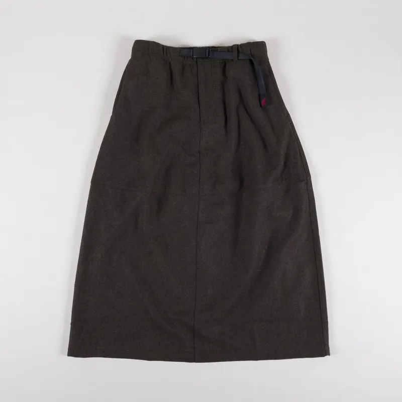 Gramicci Womens Wool Paneled Skirt Umber -4