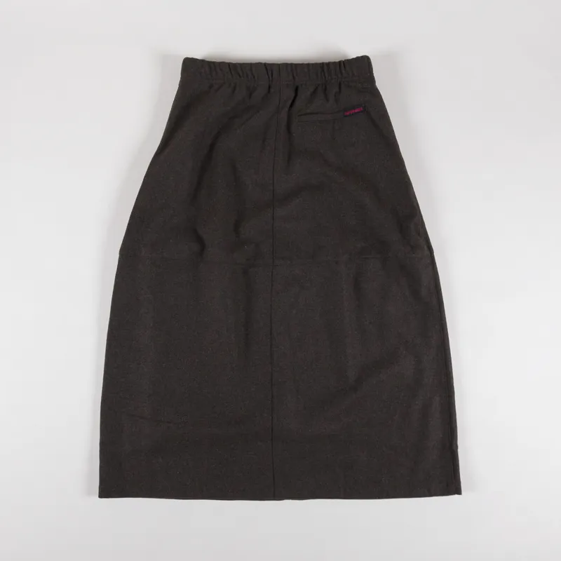 Gramicci Womens Wool Paneled Skirt Umber -5