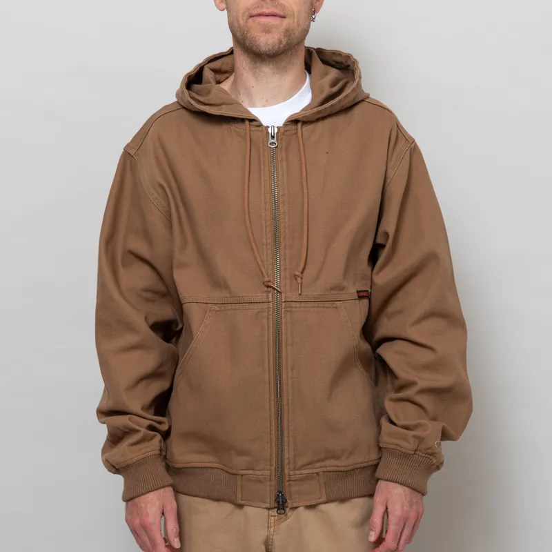 Gramicci El Cap Canvas Hooded Jacket Walnut