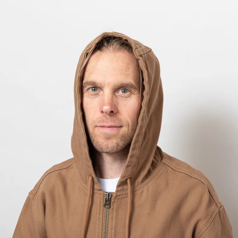 Gramicci El Cap Canvas Hooded Jacket Walnut-5